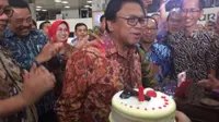 Di hari ulang tahunnya, Oesman Sapta berharap lembaga yang ia pimpin, Dewan Perwakilan Daerah (DPD) dapat lebih diperkuat.