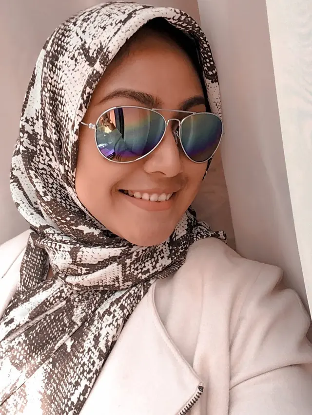 Ayu Anjani tampil anggun dalam balutan hijab (Foto: Instagram @real.ayuanjani)