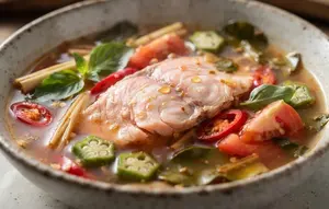 Resep Sup Ikan Asam Pedas Segar yang Menggugah Selera