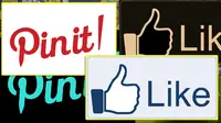 `Pin It` Pinterest Lebih Tenar Dibanding `Like` Facebook