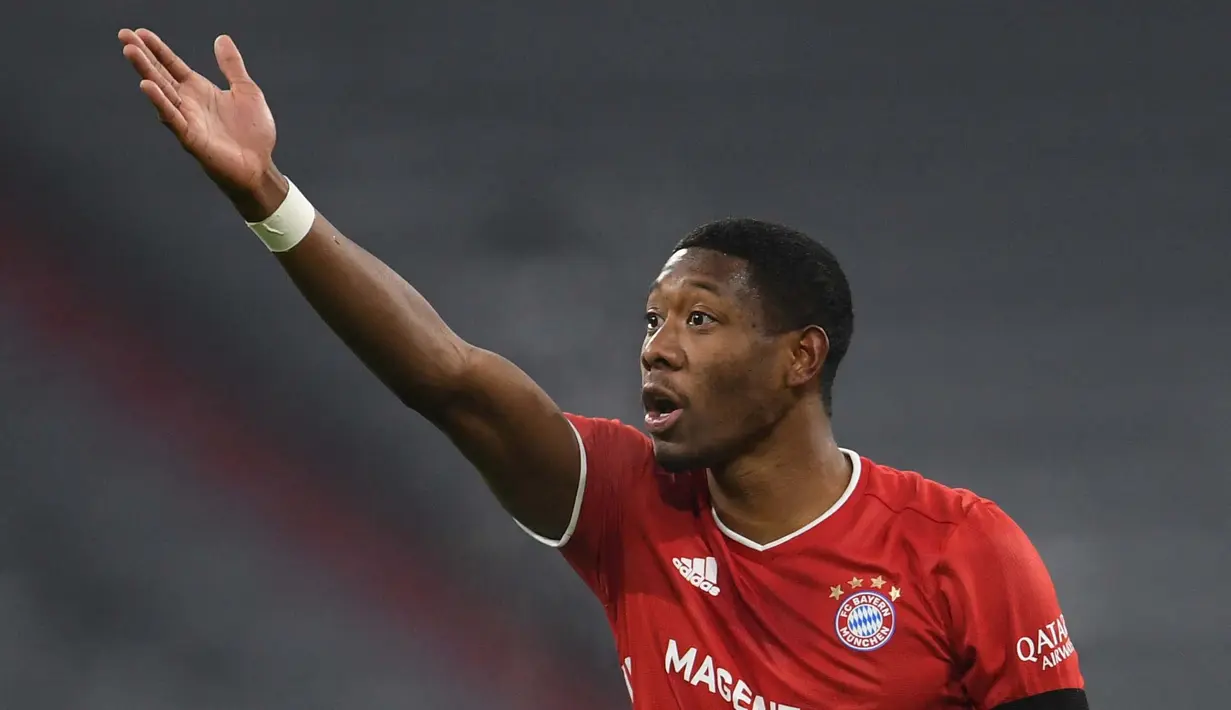 David Alaba yang beberapa waktu lalu tampil bersama Austria di Piala Eropa 2020 ternyata punya garis keturunan Filipina. Sang ibu adalah mantan ratu kecantikan di Filipina sedangkan ayahnya merupakan keturunan pangeran di suatu desa di Nigeria. (Foto: AFP/Andreas Gebert)