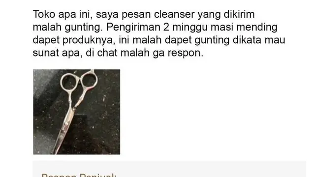 10  Potret Kocak Ulasan Netizen Setelah Belanja Online Ini Bikin Geleng Kepala