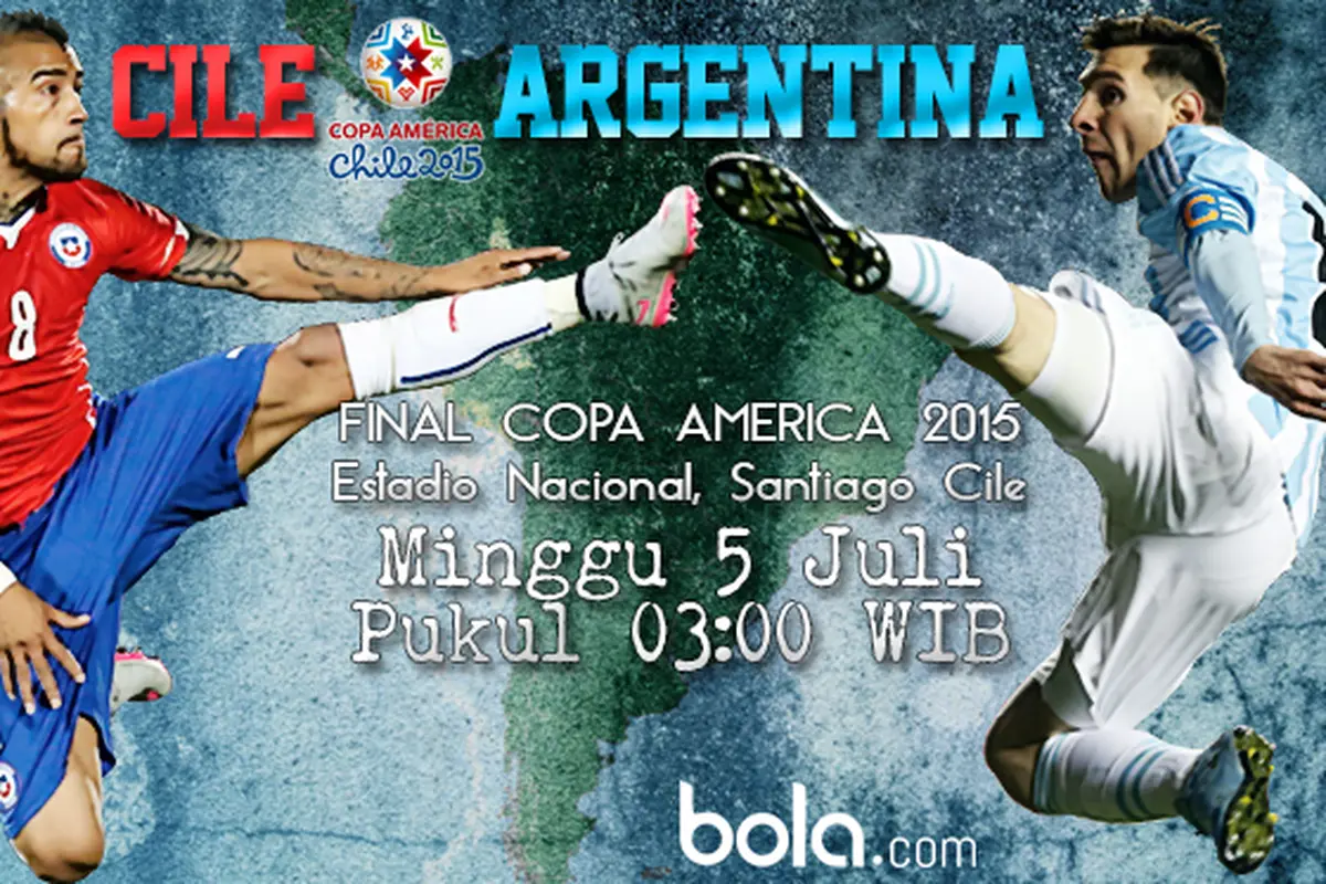 Grafis Final Copa America 2015