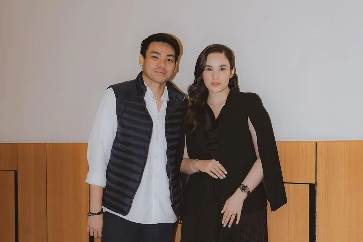 Chelsea Islan dan suaminya Rob Clinton. [Foto: Instagram/robclintonkardinal]