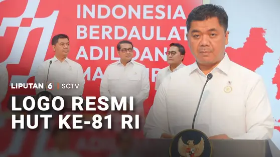Logo Resmi HUT ke-81 RI Resmi Diluncurkan, Karya Fajar Novario Jadi Pemenang