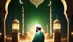 Isra Miraj merupakan salah satu peristiwa bersejarah yang sangat agung dan penting bagi umat Islam, saat Nabi Muhammad SAW menerima perintah langsung dari Allah SWT untuk melaksanakan salat wajib 5 kali dalam sehari semalam. (Ilustrasi: AI)