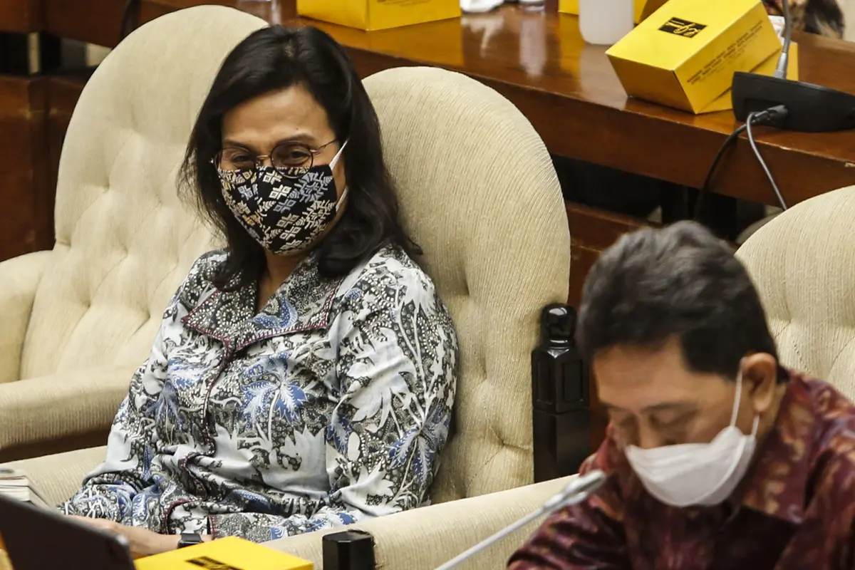 FOTO: Sri Mulyani Bahas Program PEN Bersama Komisi XI DPR