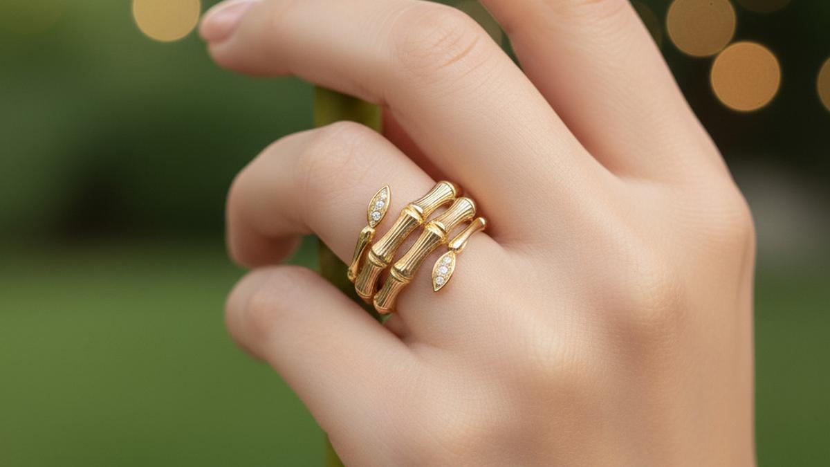 7 Cincin Emas Model Bambu Terbaru 2025, Desain Elegan Terinspirasi dari Alam