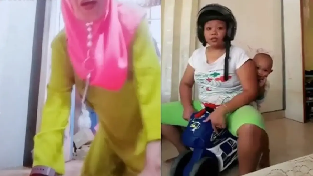 emak-emak main tik tok