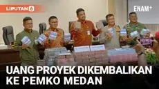 Uang Proyek Lanskap Lampu Hias Medan Dikembalikan oleh Kontraktor, Bobby Nasution Minta Maaf
