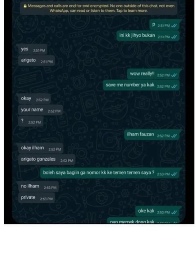 10 Chat Kocak saat Tipu Fans K-Pop Cilik, Polos Banget