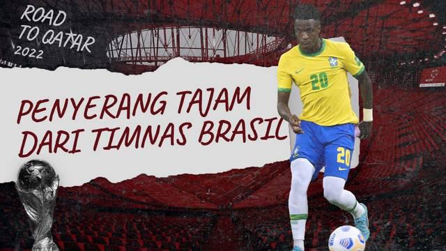 Berita Video, Vinicius Junior jadi Penyerang Berbahaya di Piala Dunia 2022 yang Dimiliki Timnas Brasil