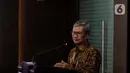 Juru bicara pemerintah untuk penanganan virus corona, Achmad Yurianto memberikan keterangan di Kantor Staf Presiden, Komplek Istana Negara, Jakarta, Kamis (5/3/2020). Keterangan terkait isu virus corona serta mengantisipasi informasi hoaks tentang virus tersebut. (Liputan6.com/Faizal Fanani)