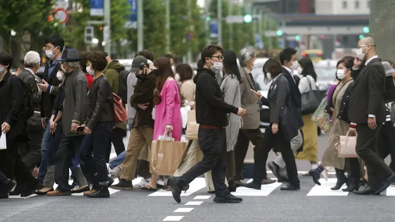 FOTO: Tokyo Konfirmasi Penambahan Kasus Virus Corona COVID-19