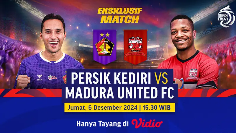 Persik Kediri vs Madura United