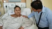 Wanita Terberat di Dunia 'Kehilangan' Setengah Berat Badannya  (Saifee Hospital)