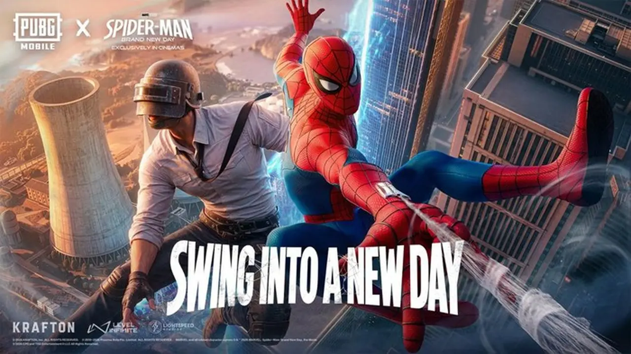 Ada Spider-Man di PUBG Mobile 4.5. Credit: PUBG Mobile
