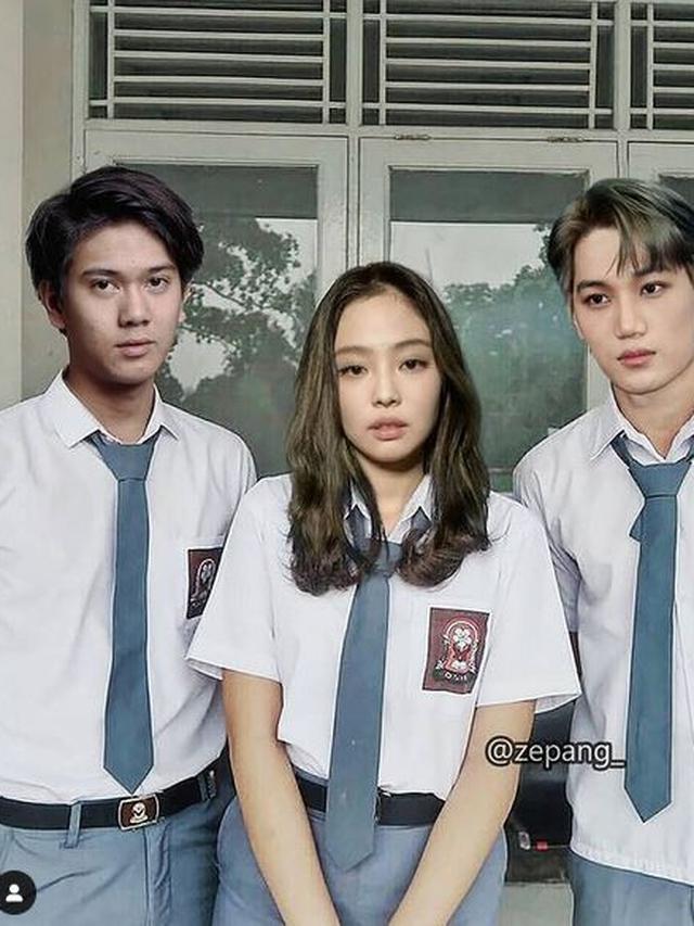 6 Editan Foto Seleb Dunia Jadi Anak SMA Ini Nyeleneh, Kocak