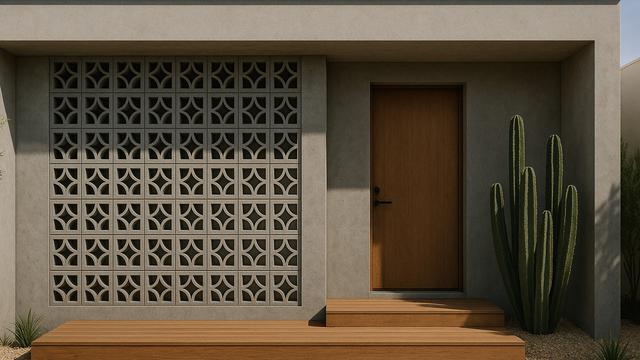 8 Desain Rumah dengan Dinding Roster Minimalis, Pilihan Tepat untuk ...
