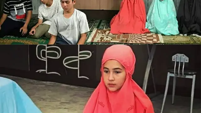 6 Potret Sandrinna Michelle Pakai Hijab, Disebut Mirip Irish Bella