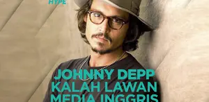 Johnny Depp Kalah Melawan Media Inggris soal Artikel Si Pemukul Istri