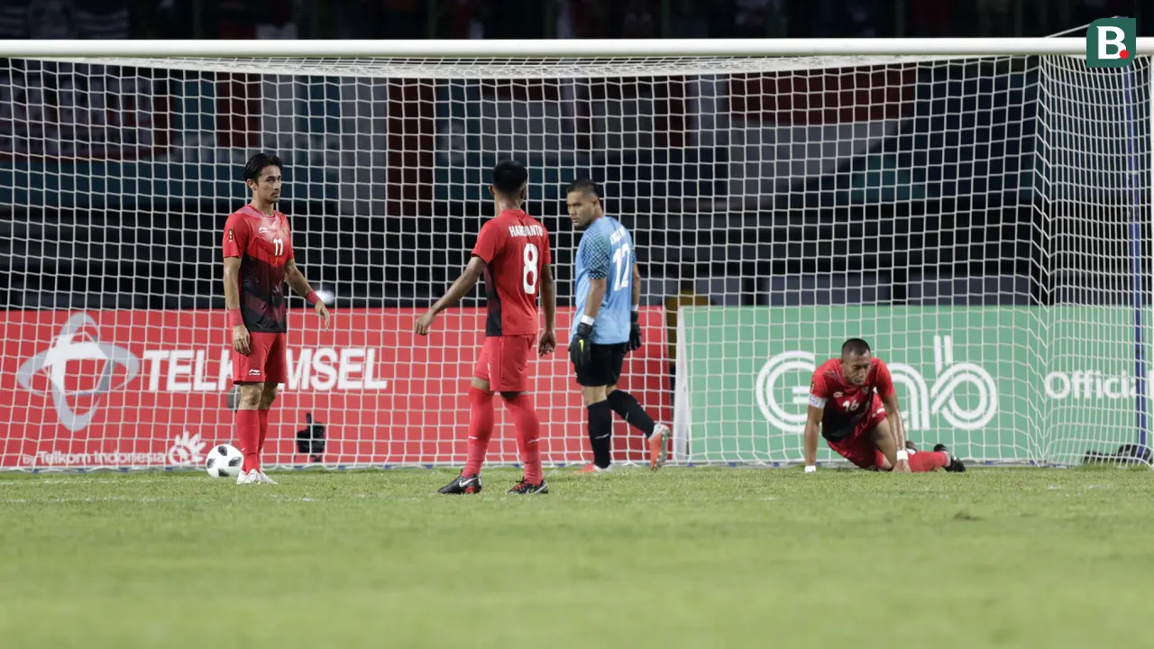 Sepak Bola : Indonesia Vs Palestina