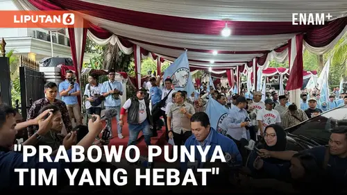 VIDEO: Erick Thohir Turut Kawal Prabowo Subianto Jelang Debat Capres 2024