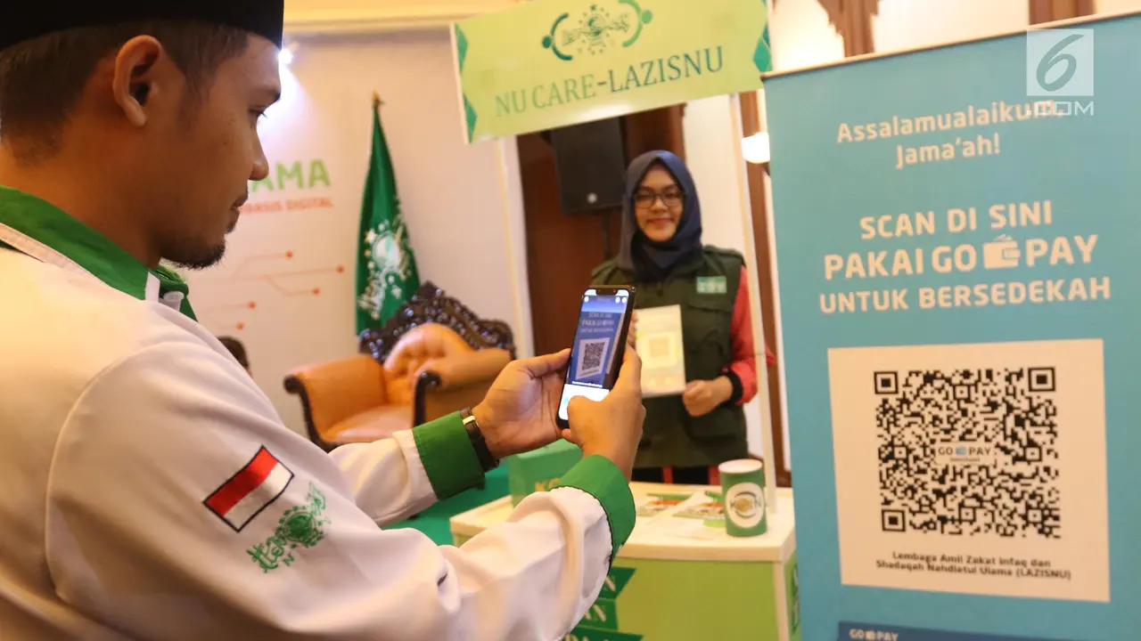 PBNU Gandeng Go-Pay untuk Permudah Pembayaran Zakat, Infaq, dan Sedekah