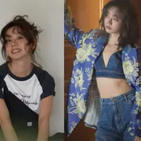 Melihat gaya Lee Hyeri dengan messy hair usai kabar percintaan Han So Hee dan Ryu Jun Yeol (YouTube Lee Hyeri)