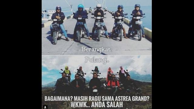 Meme Otomotif Pekan Ini Jangan Sepelekan Astrea Grand Otomotif