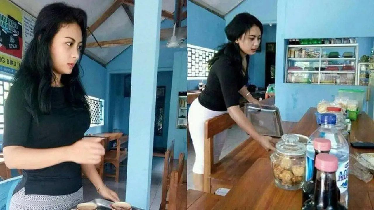 Pelayan cantik