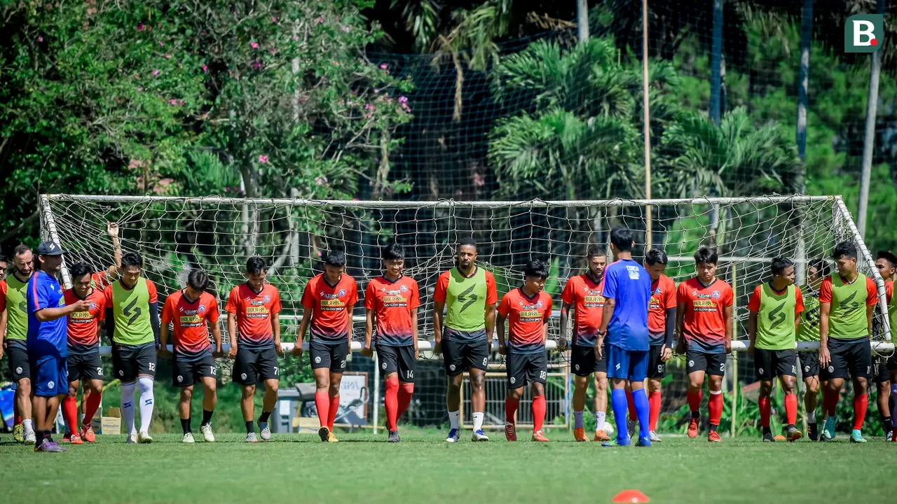 Foto: Makin Kompak Menghadapi Series 2 BRI Liga 1, Arema FC Siap Bikin Susah Persija Jakarta