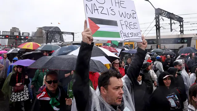 Ribuan Orang di Sydney Berunjuk Rasa Soroti Kekurangan Pangan di Gaza