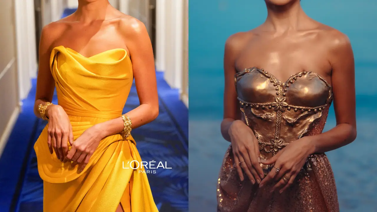 Detail Gaun dan Makeup Putri Marino di Cannes Film Festival, Hadirkan Pesona Eksotis Khas Perempuan Indonesia