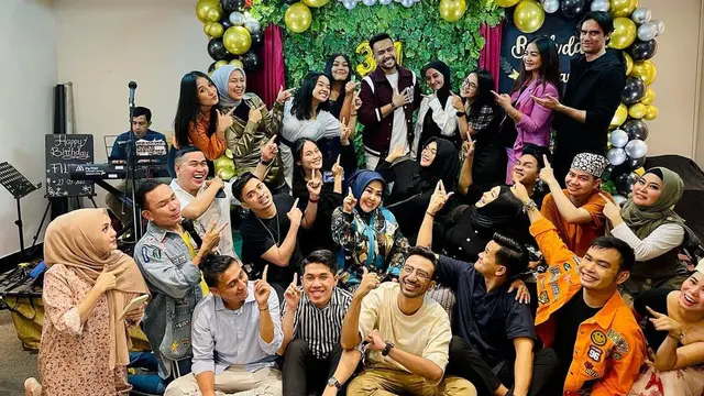 Pesta ulang tahun Fildan ke-31 (Foto: Instagram @da4_fildan)