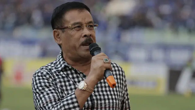 Cerita Ketegangan Umuh Muchtar pada Laga Persib vs Mitra Kukar