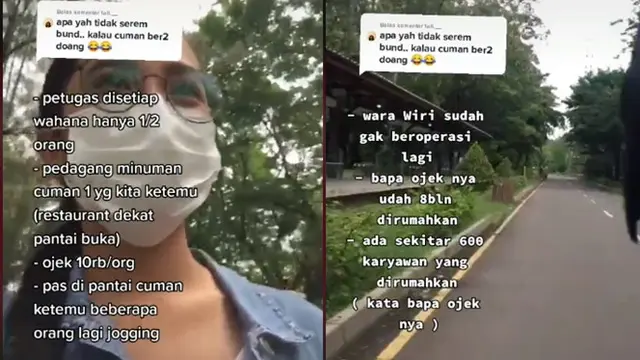 Sepi Pengunjung, Begini Penampakan Terbaru Kawasan Ancol Selama Covid-19