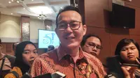 Direktur Utama BPJS Kesehatan Fachmi Idris (Foto: Selma Vandika/Liputan6.com)