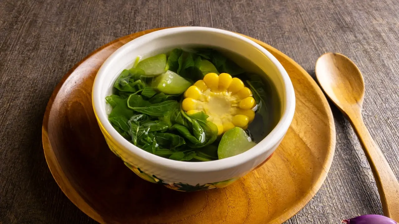sayur labu siam bayam