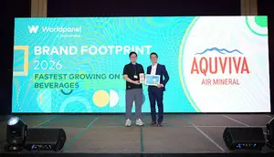Semakin Banyak Dipilih Konsumen, AQUVIVA Raih Brand Footprint Award 2026