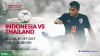 Kualifikasi Piala Dunia 2022 - Indonesia Vs Thailand - Chanathip Songkrasin (Bola.com/Adreanus Titus)