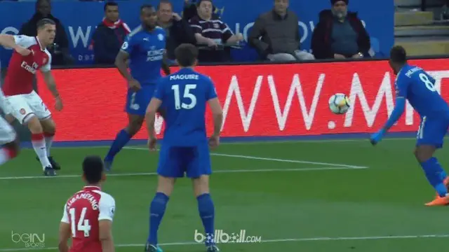 Leicester City 3-1 Arsenal | Liga Inggris | Highlight Pertandingan dan Gol-gol