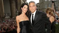 George Clooney dan Amal Alamuddin (Dailymail)