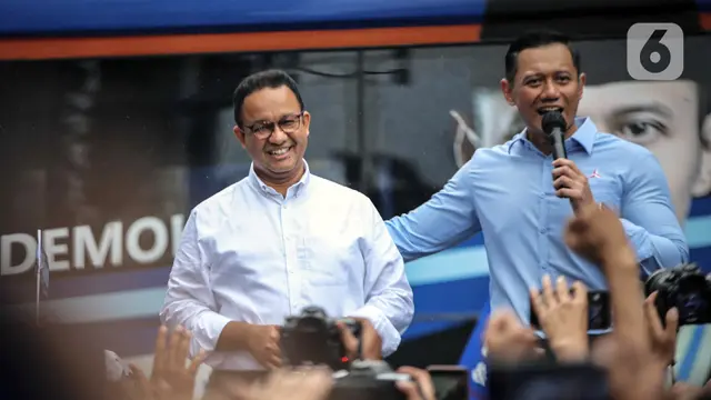 Anies Baswedan Sambangi DPP Partai Demokrat, Disambut Langsung AHY