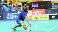 Anthony Sinisuka Ginting menjadi penentu langkah Indonesia ke semifinal Kejuaraan Bulutangkis Asia Beregu 2018. Anthony mengalahkan Kazumasa Sakai 21-23, 21-17, 21-17, Jumat (9/2/2018). (PBSI)