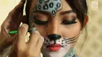 Seni lukis tak berhenti di atas kanvas. Seni lukis tubuh atau bodypainting kini semakin populer.