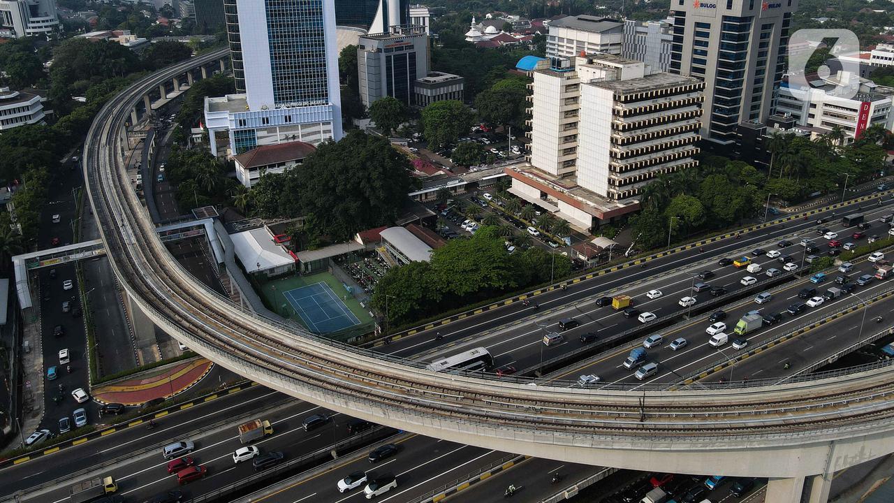 Jembatan Lengkung LRT Jabodebek