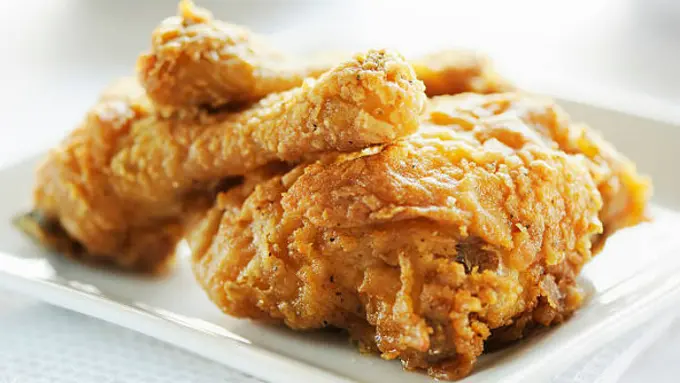 Ilustrasi ayam goreng KFC