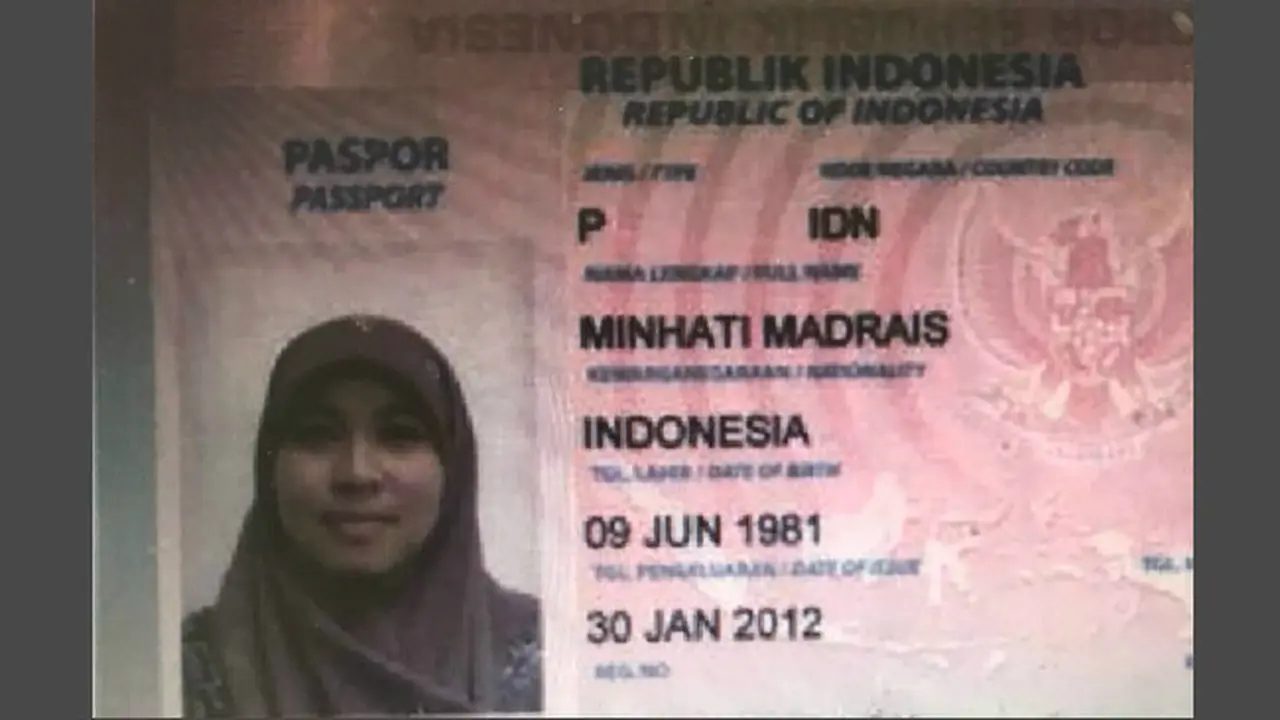 Paspor Minhati Madrais (sumber: Istimewa)