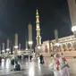 Jemaah haji di Masjid Nabawi, Madinah. Nurmayanti/Liputan6.com